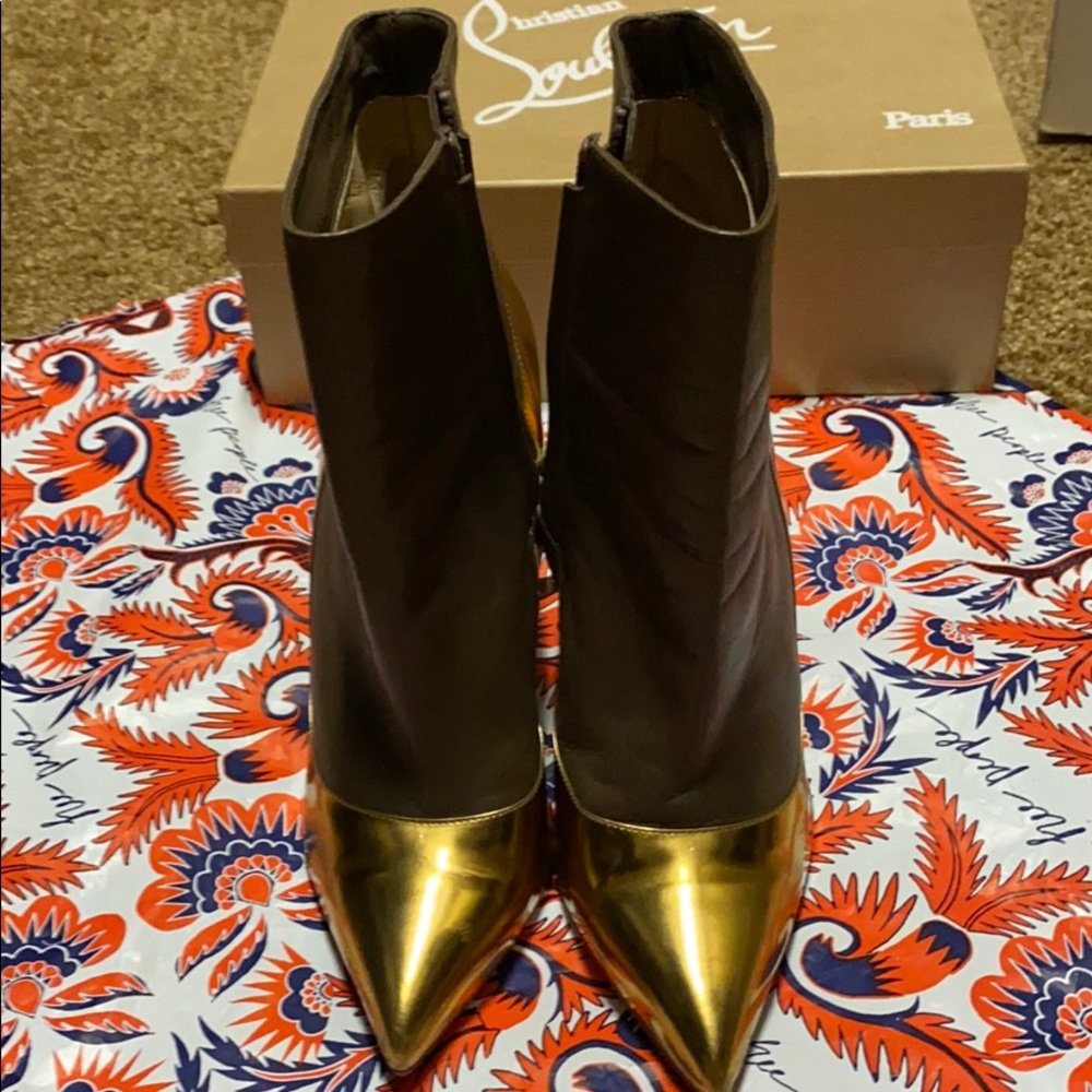 Christian Louboutin boots size 37 authentic